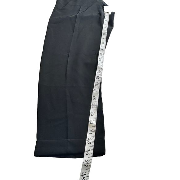 White House Black Market Tuxedo Sleeveless Jumpsuit Tuxedo Double breasted Sz 6 - Picture 12 of 16